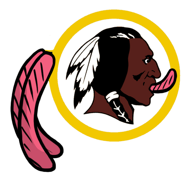 Washington Redskins Half Smokes Logo iron on transfers